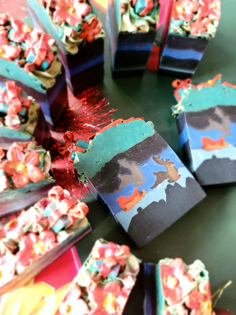 Artisan Soap Bar- Reindeer Flight